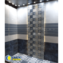 تلنت آبی شهرکاشی کریمی