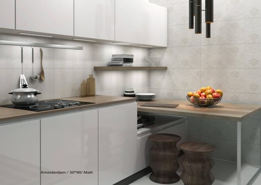 سرامیک سرویس طرح آمستردام طوسی مات12 30*90