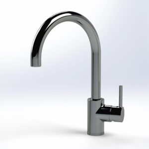 شیر ظرفشویی طاها کد 345